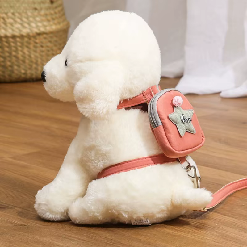 Arnés chaleco mochila de estrellas para perros pequeños y gatos - imagen 4