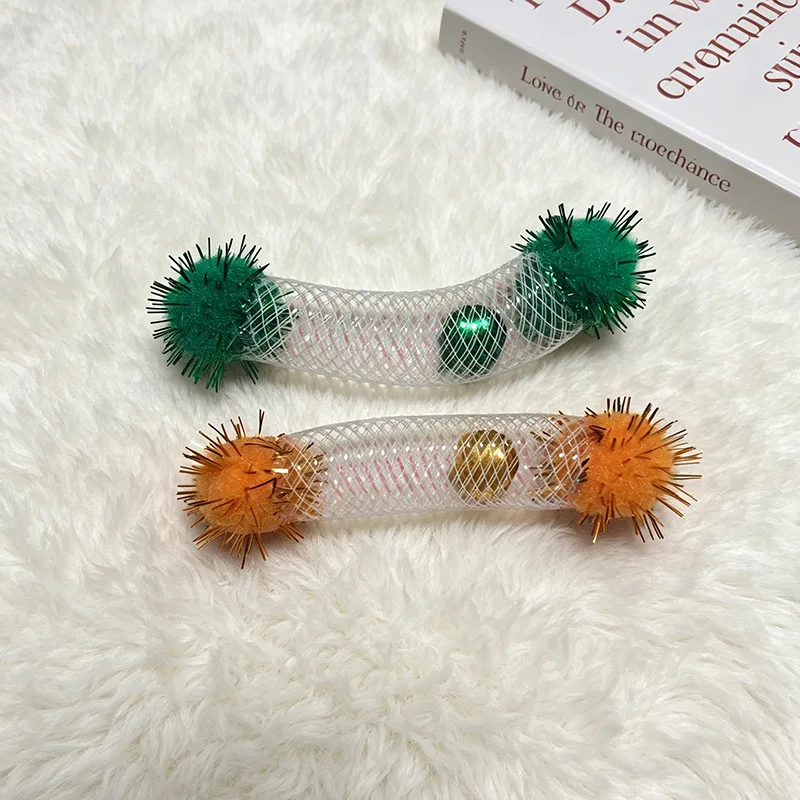 Pack juguetes felpa con forma de champiñón para gatos - imagen 3