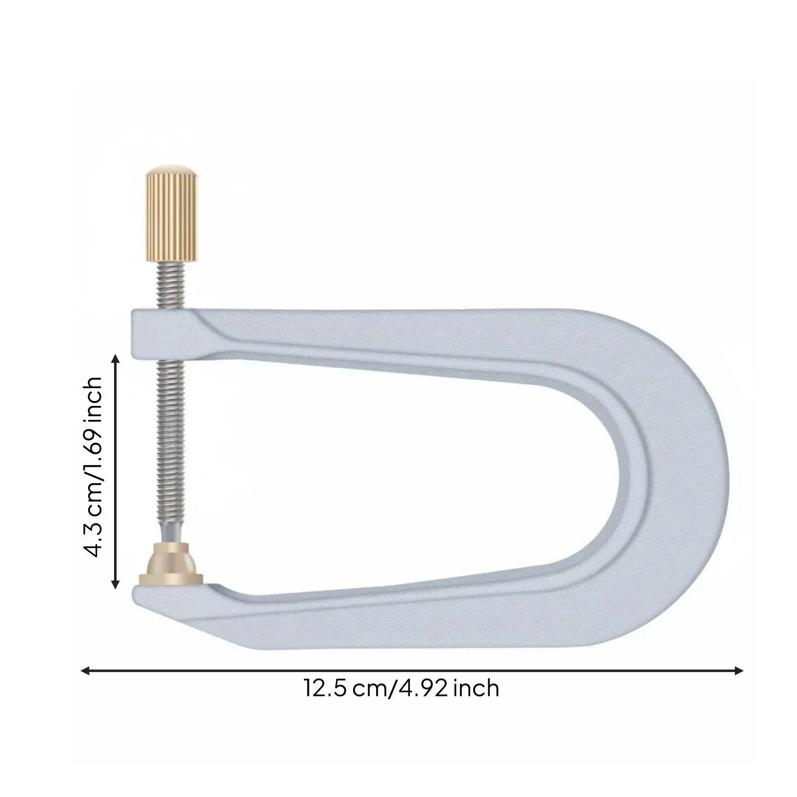 Abrazadera Ajustable de Aluminio para Violín, Viola y Violonchelo - imagen 3