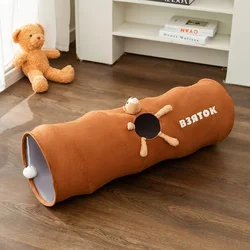Túnel de Juego Plegable para Gatos – Juguete Interior Interactivo