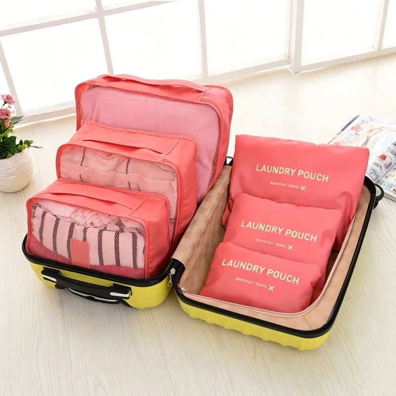 Bolsas de almacenamiento para viaje impermeables con cierre - imagen 4