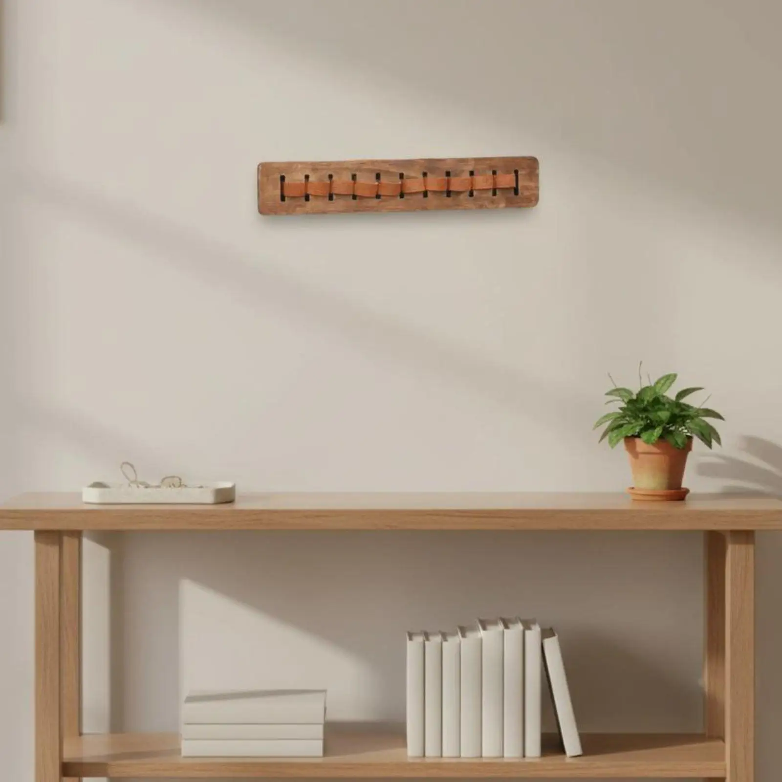 Soporte de Pared para Gafas de Madera – Organizador para el Hogar