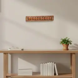 Soporte de Pared para Gafas de Madera – Organizador para el Hogar