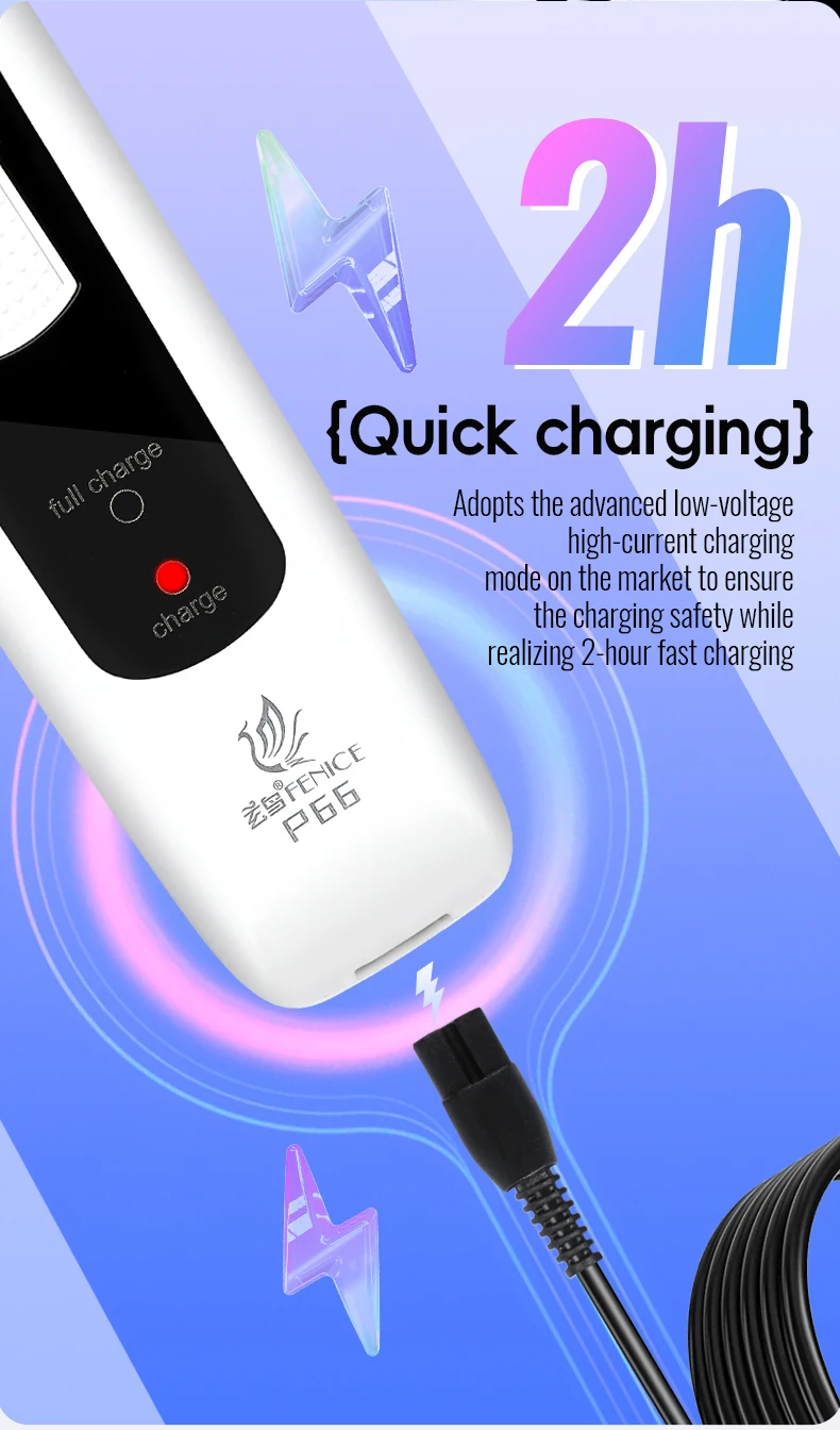 Mango antideslizante y luz LED