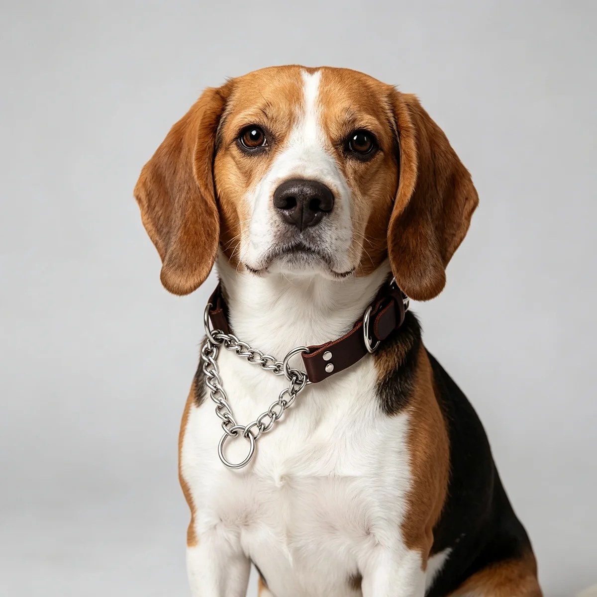 Collar Martingale de Cuero para Perros Medianos y Grandes - imagen 4