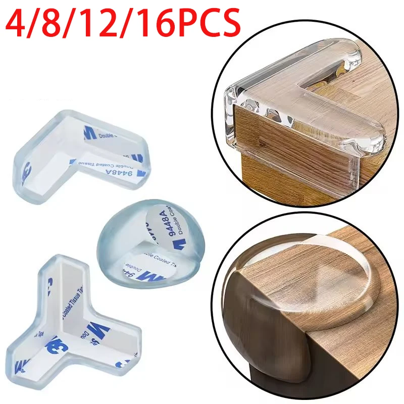 Protector de esquinas de muebles para gatos y perros, silicona