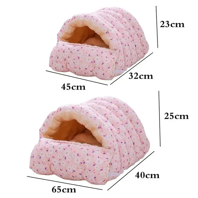 Cama para dormir para gatos en posición