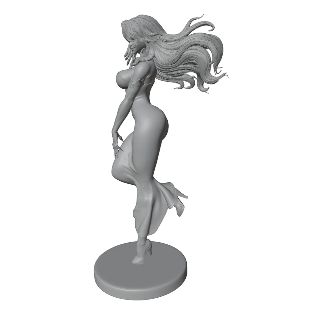 Miniatura de resina 3D gris no requiere montaje ni pintura para gato - imagen 5