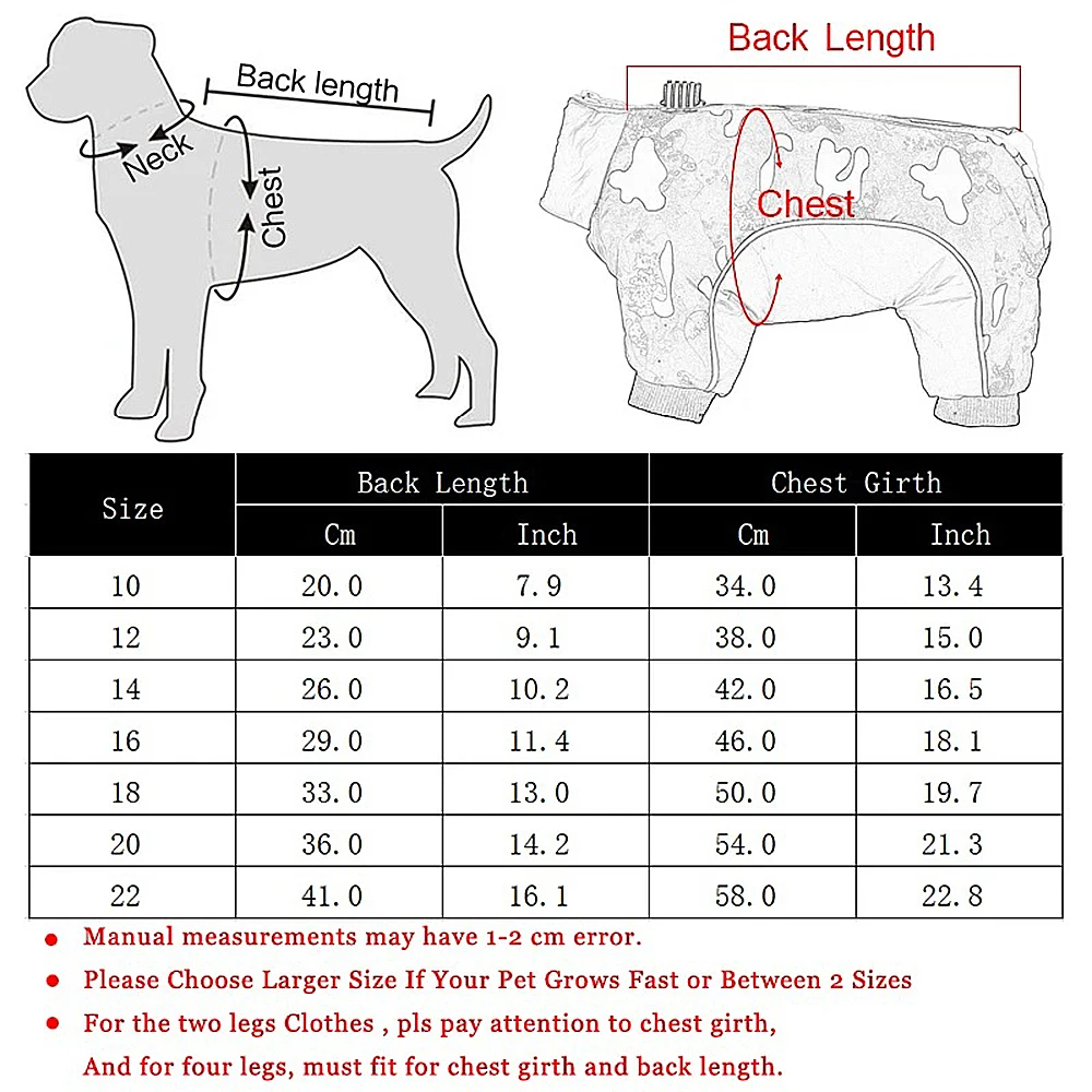 Chaqueta de lana impermeable para perros pequeños