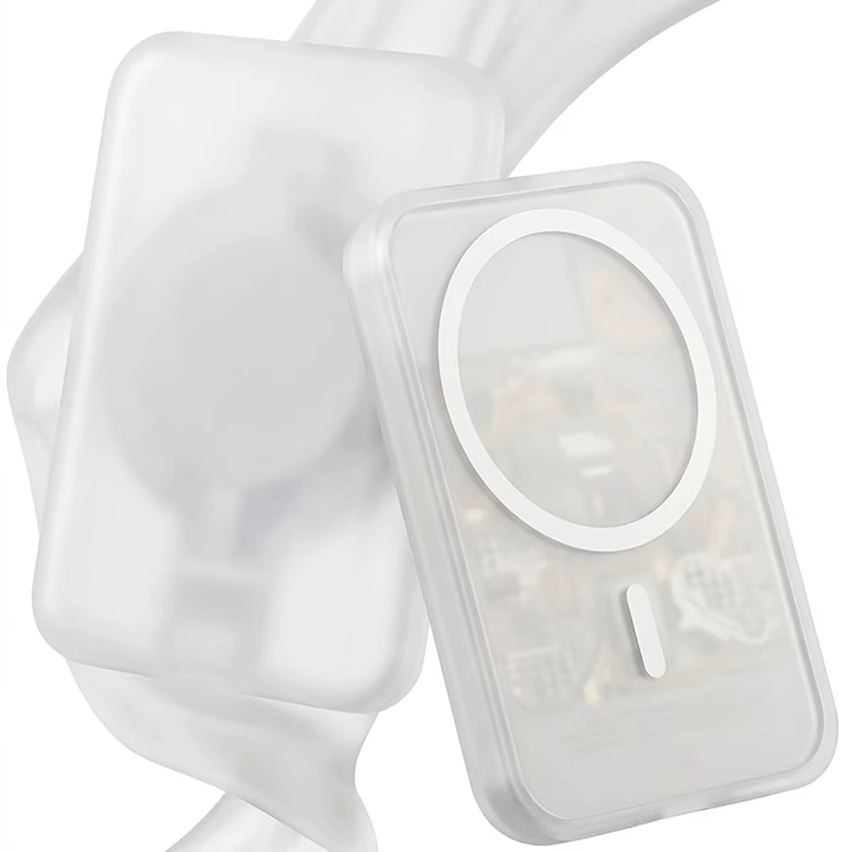 Funda iPhone magnética con banco de energía, TPU anti-caídas - imagen 5