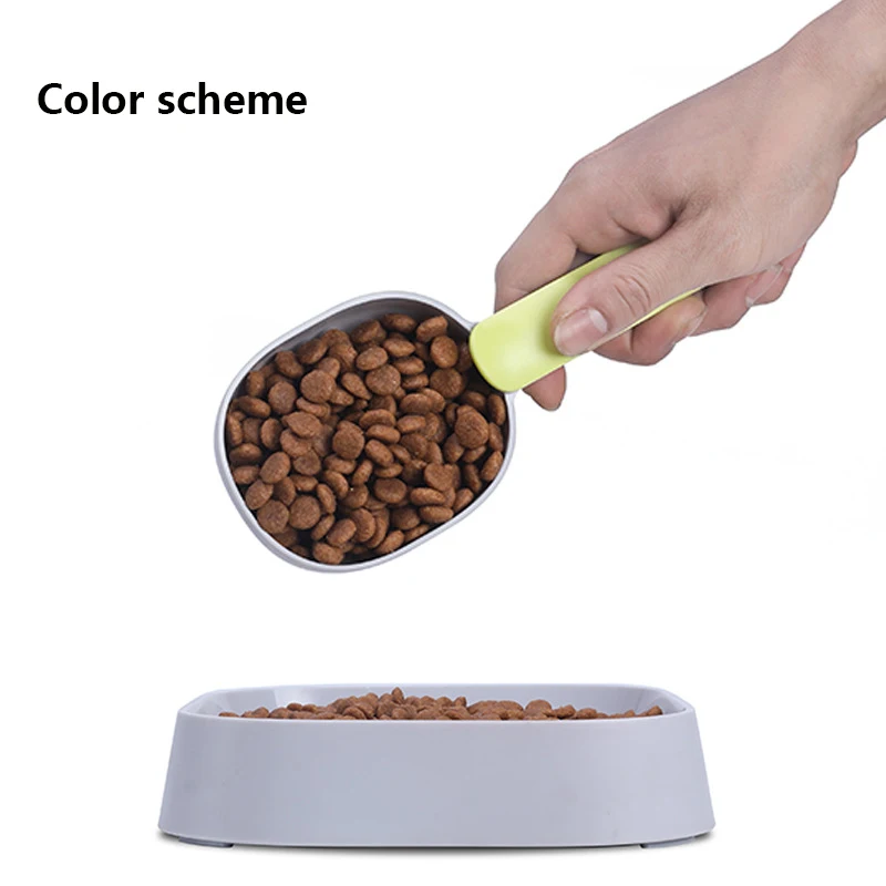 Cuchara con clip de sellado cerrado