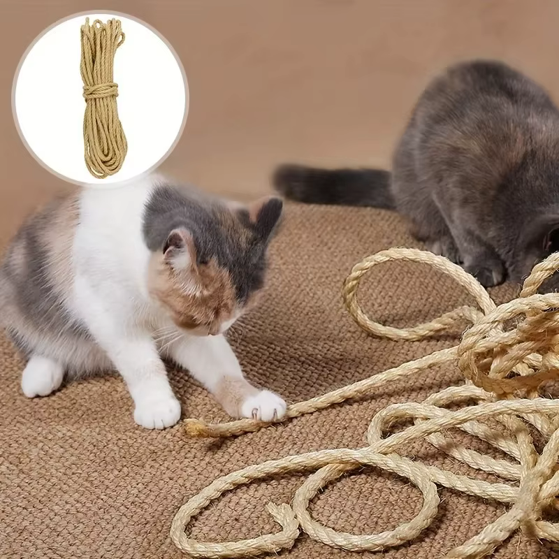 Cuerda de Yute para Rascar – Protege Muebles y Ocio para Gatos - imagen 3