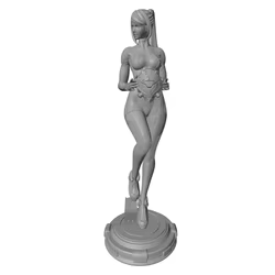 Kit miniatura impresa en 3D, resina gris DIY para coleccionismo