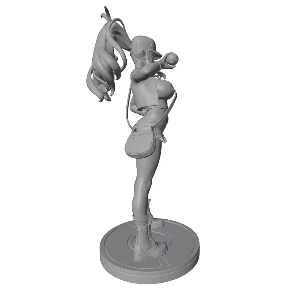 Kit figura resina 3D DIY sin ensamblar – Maqueta miniatura para pintar - imagen 3