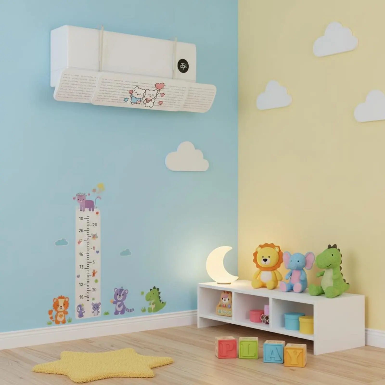 Deflector de viento retráctil para unidad de refrigeración