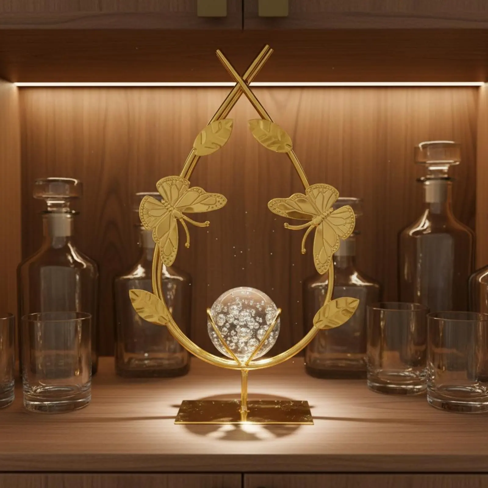 Esfera de cristal decorativa elegante apta para gatos y perros - imagen 2