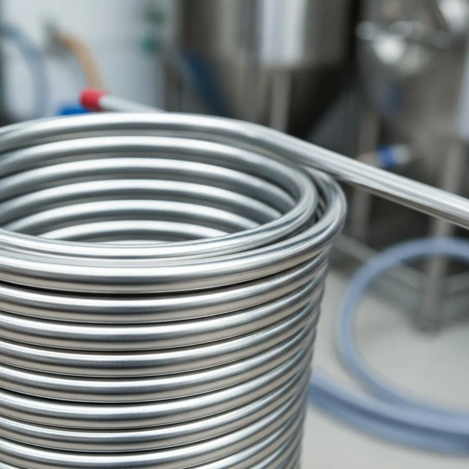 Enfriador de Cerveza Acero Inox Bobina Doble Bucle Recortable - imagen 3