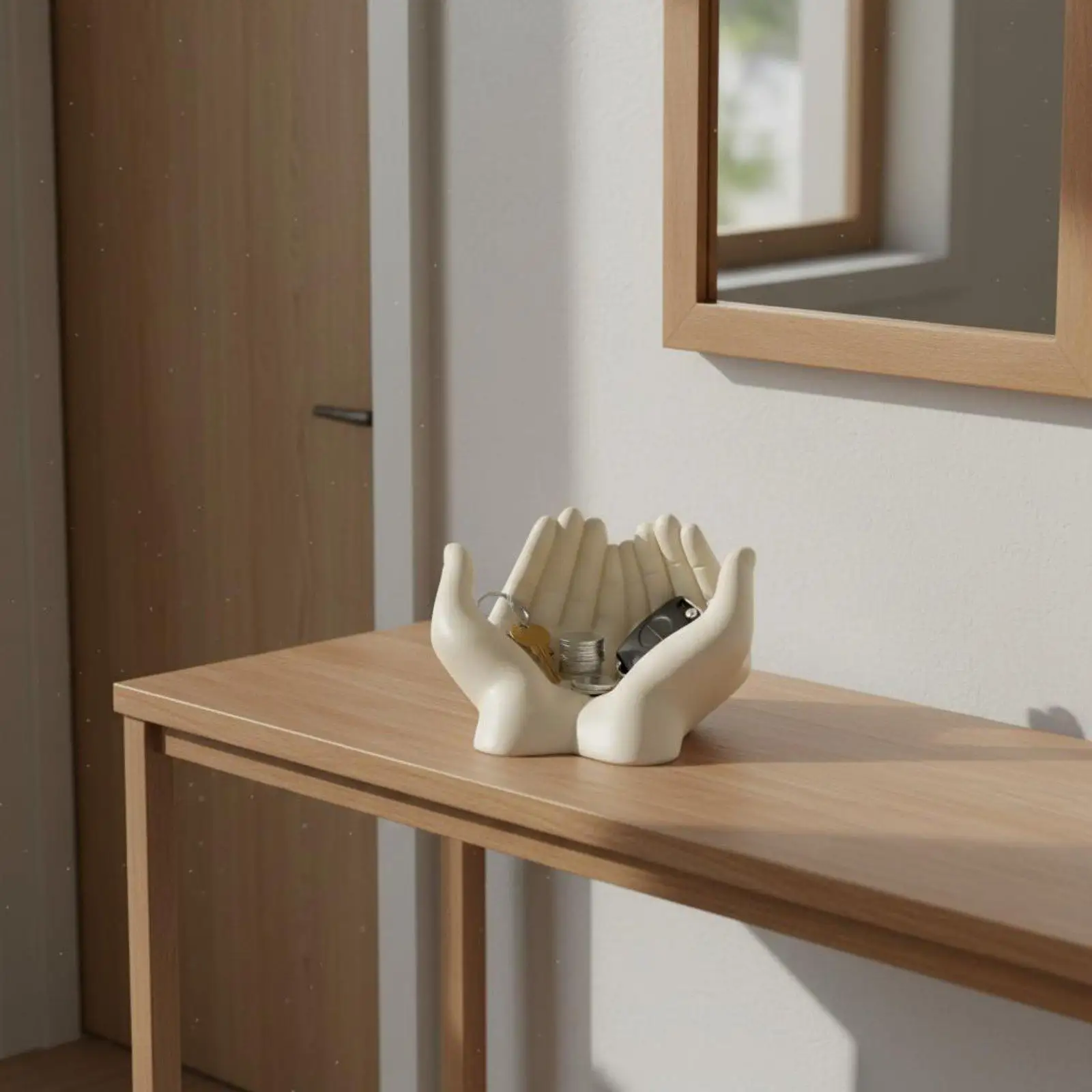 Bandeja Decorativa de Resina para Joyería – Organizador Premium para Sala - imagen 3