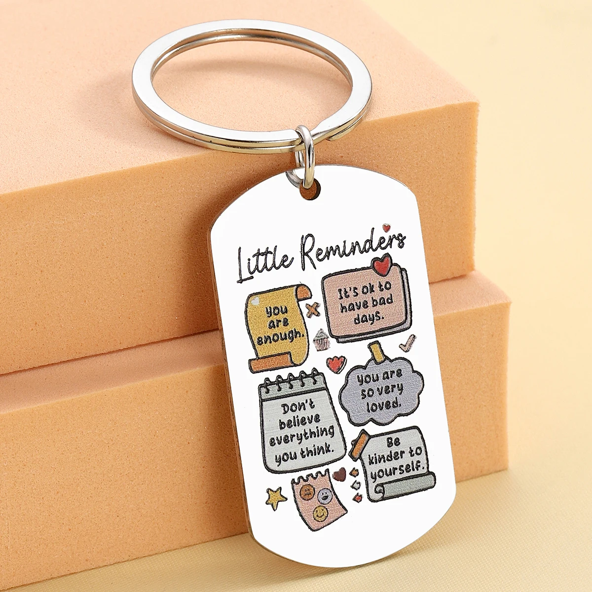 Llavero motivador Eres Suficiente como regalo inspirador - imagen 4