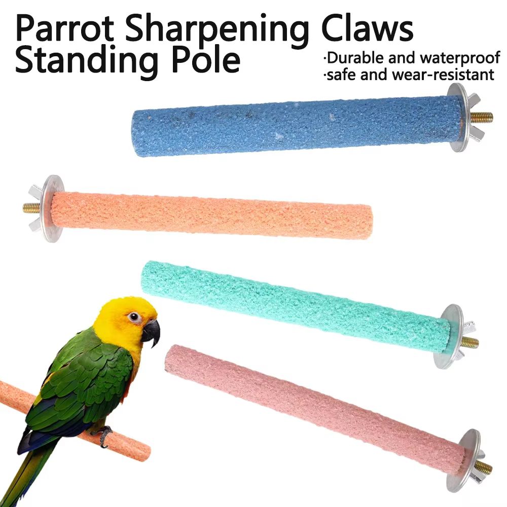 Juguete abrasivo para aves