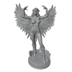 Figura anime decorativa en miniatura gris para gatos y perros
