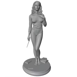Kit modelo de resina gris en miniatura, sin montar y sin pintar