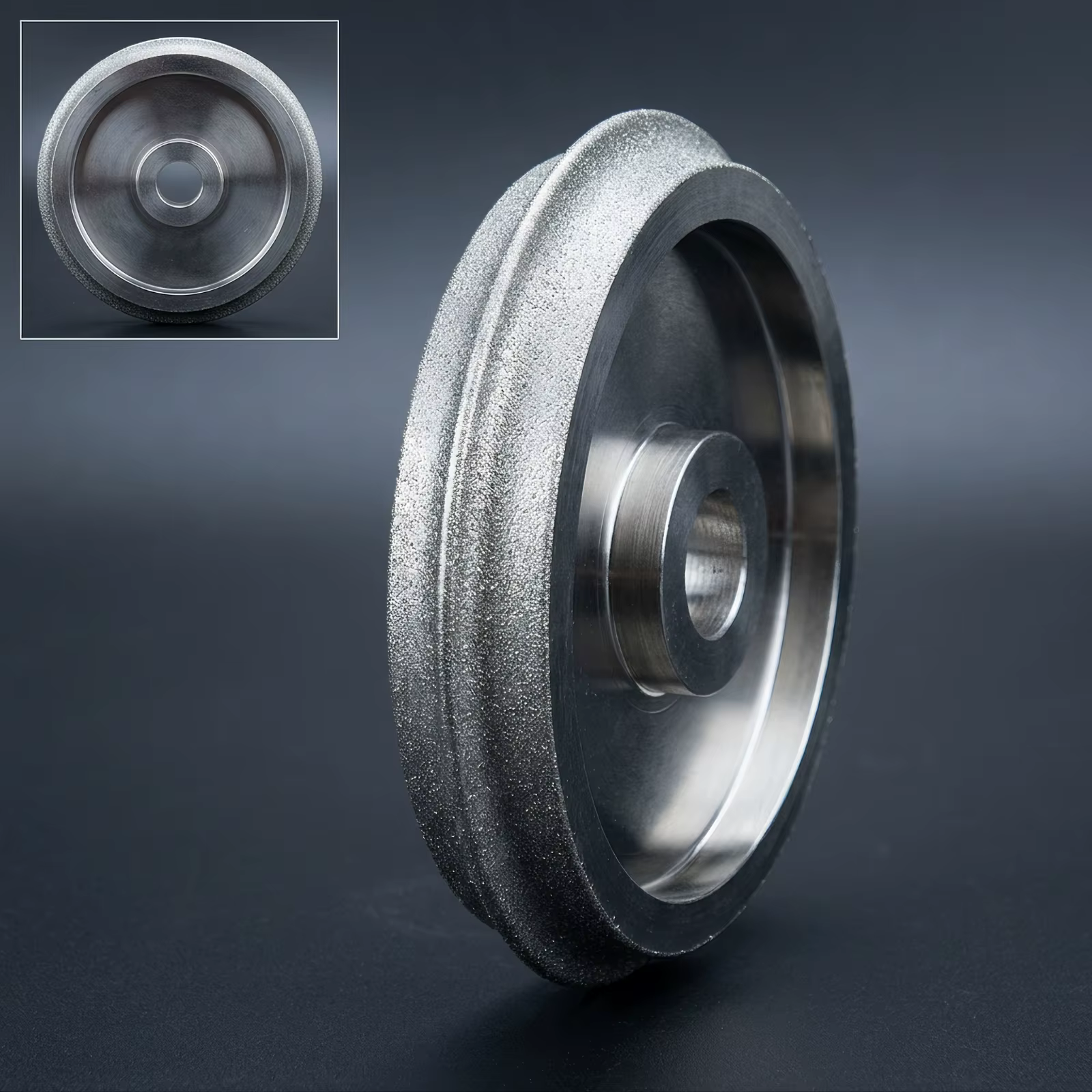 Rueda de Pulido en Diamante 160 mm – Biselado Duradero para Joyeros - imagen 4