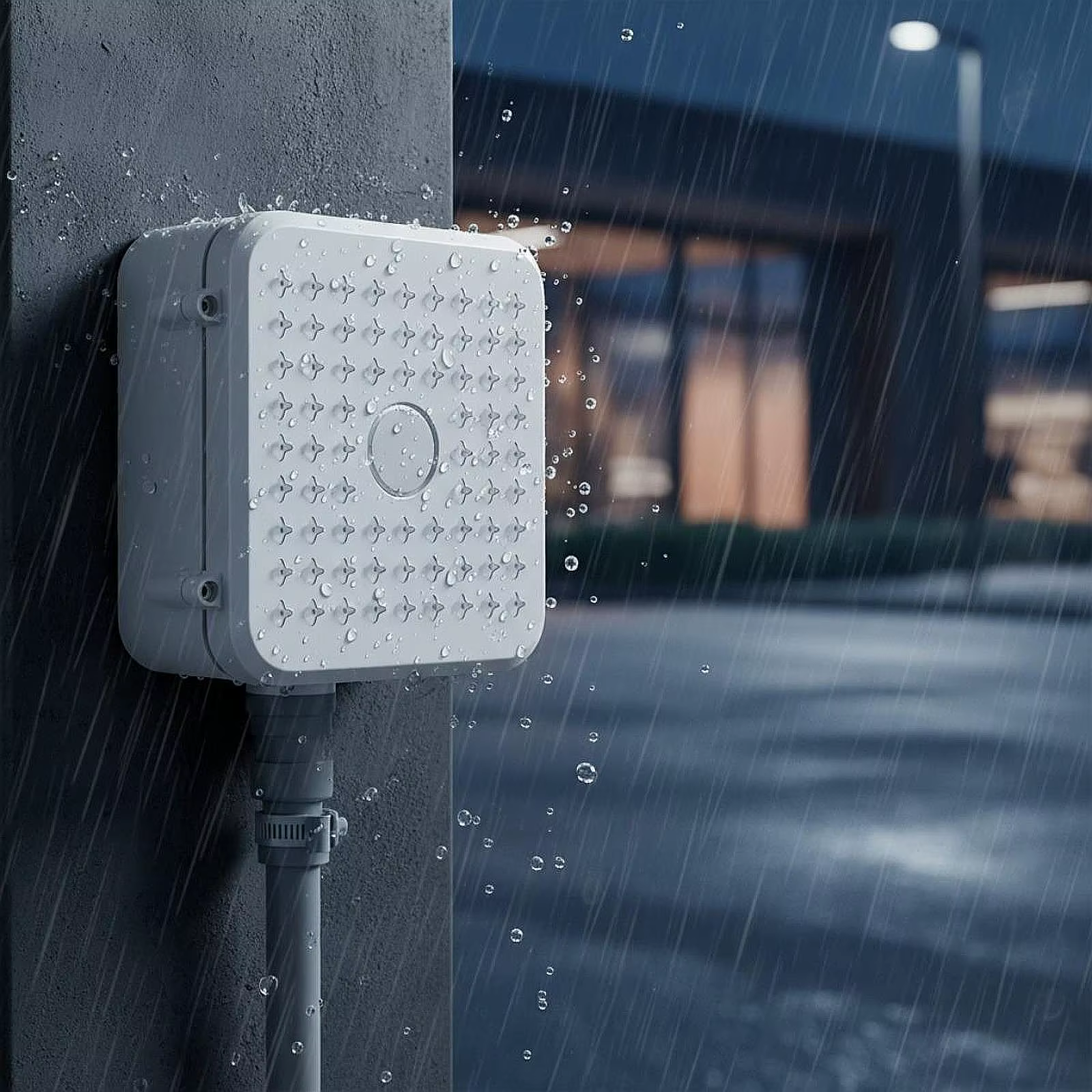Caja eléctrica impermeable con tapa para cables, gatos y perros - imagen 4