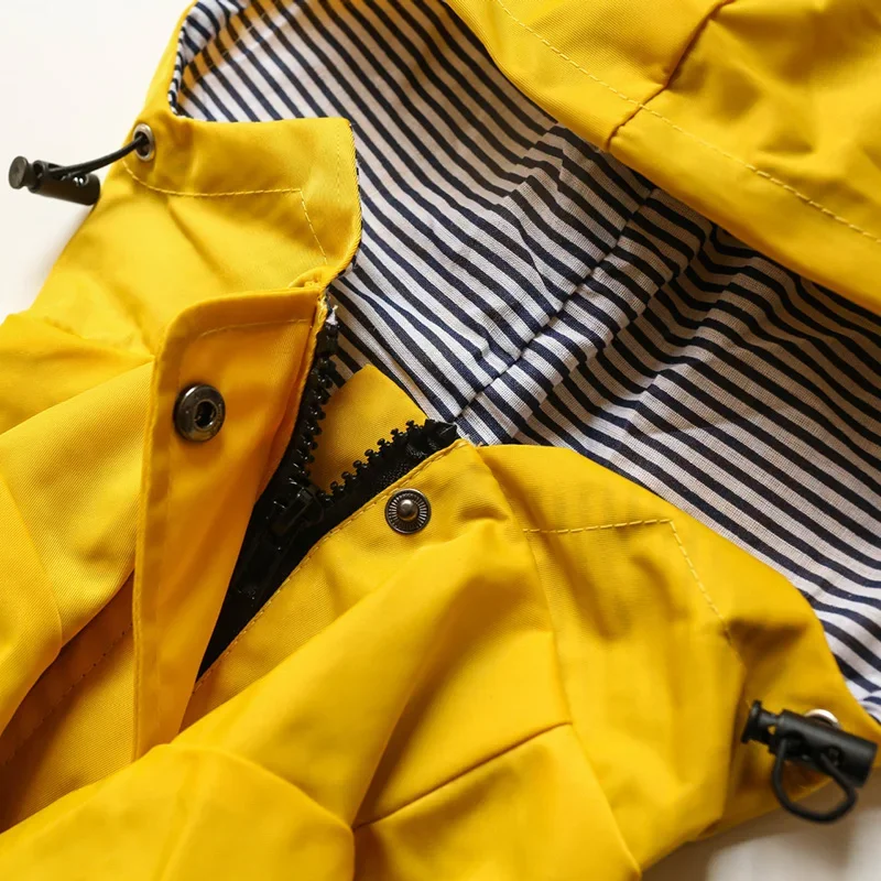 Detalle de la tela impermeable