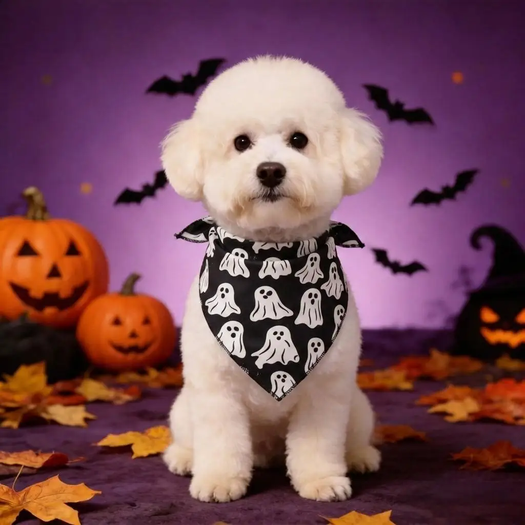 Pañuelo Halloween para mascotas pequeñas
