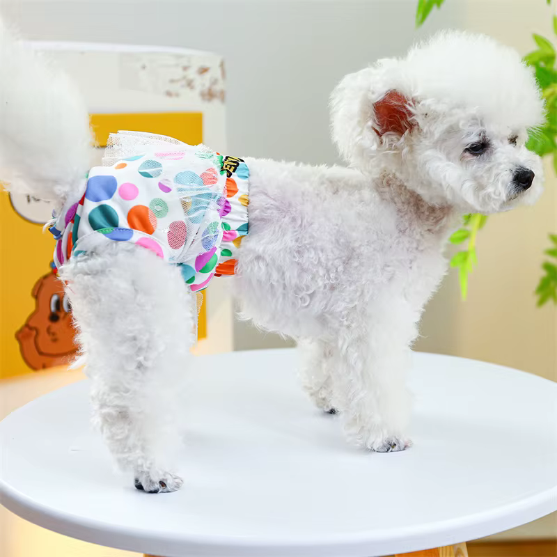 Pantalones fisiológicos transpirables para perros y gatos
