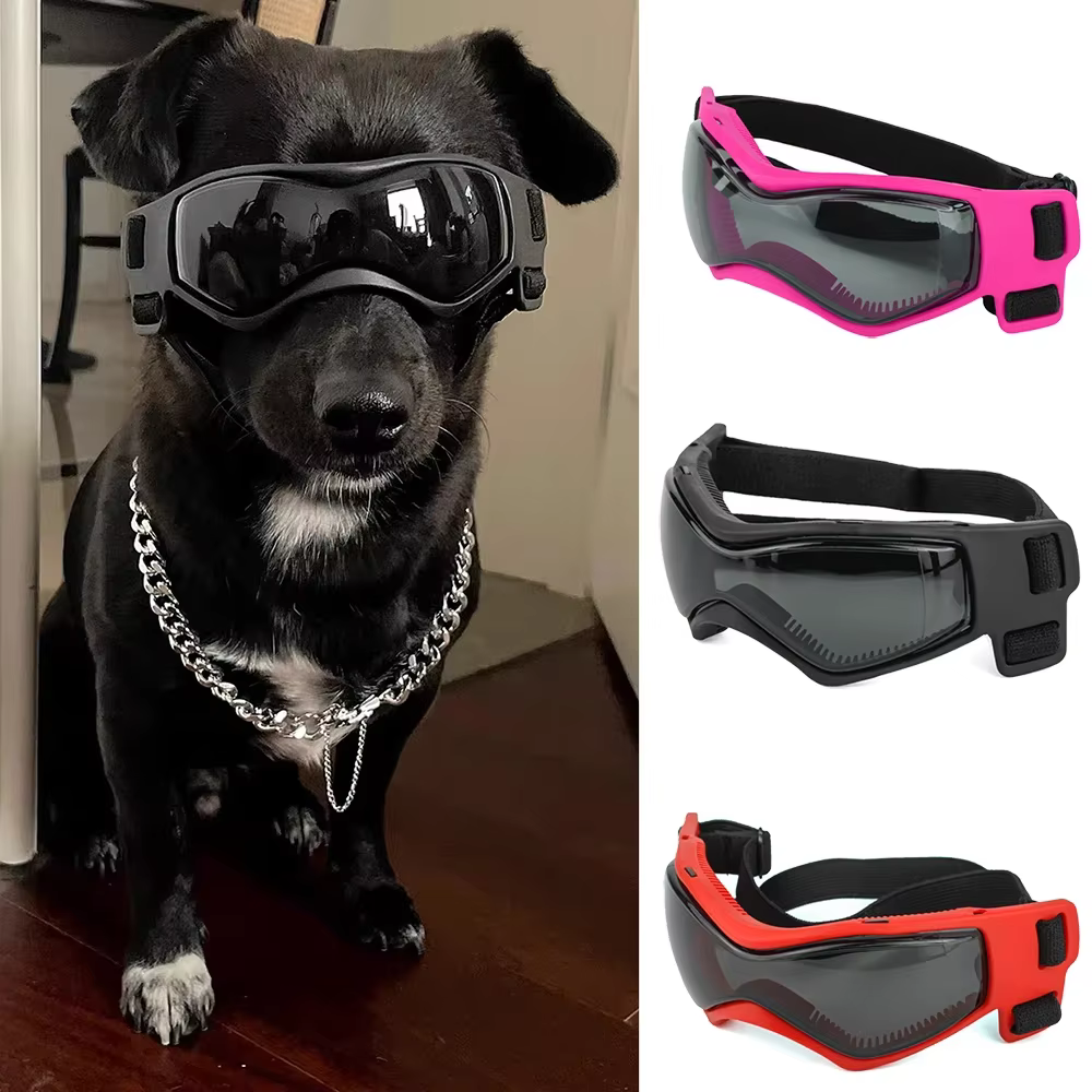 Marco de TPU suave y antideslizante para gafas de perro y gato