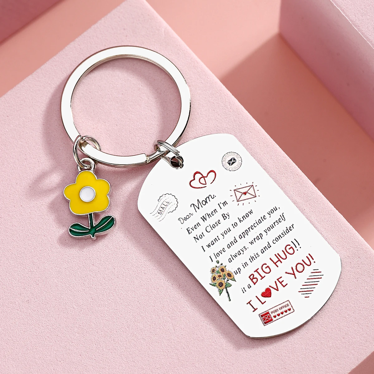 Llavero regalo para mamá con frase: Recuerda que te quiero - imagen 5