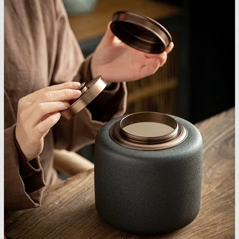 Detalle de la superficie de la cerámica