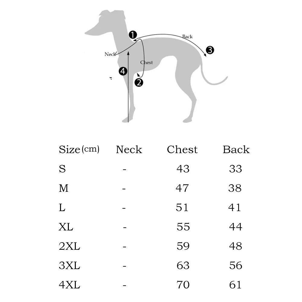 Chaleco de cuello alto para galgos en color camuflaje