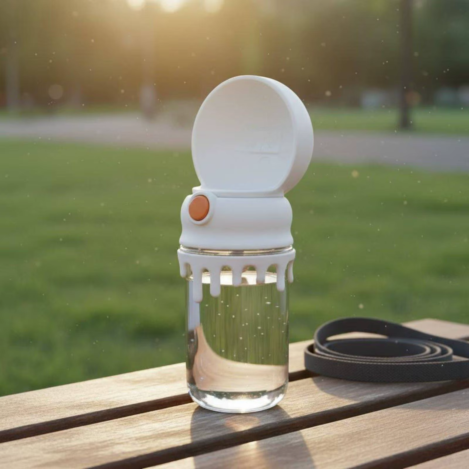 Botella de Agua para Perros y Gatos de Viaje – Dispensador Portátil - imagen 4