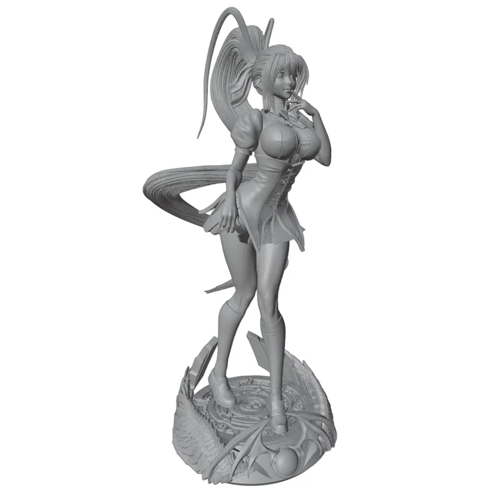 Figura Miniatura Anime DIY sin Pintar – Modelo 1/24 Impreso 3D - imagen 4