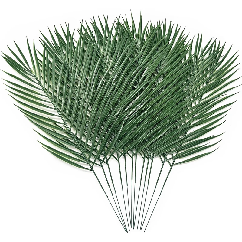 Hojas tropicales artificiales para decoración de gatos y perros - imagen 2