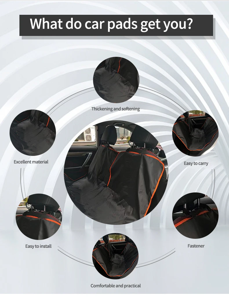 Funda instalada en coche