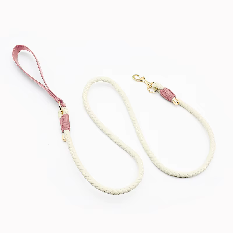 Collar y correa trenzados para perro – Paseo y adiestramiento - imagen 5