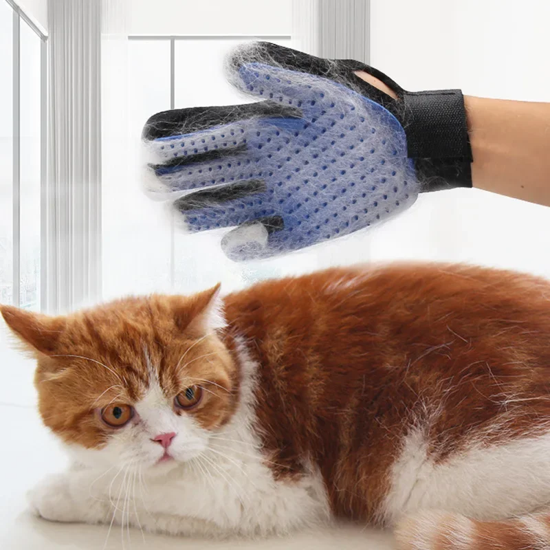 Guante de silicona para eliminar pelo en perros y gatos - imagen 4