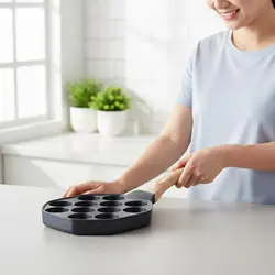 Sartén para huevos de codorniz fácil de limpiar y cocinar