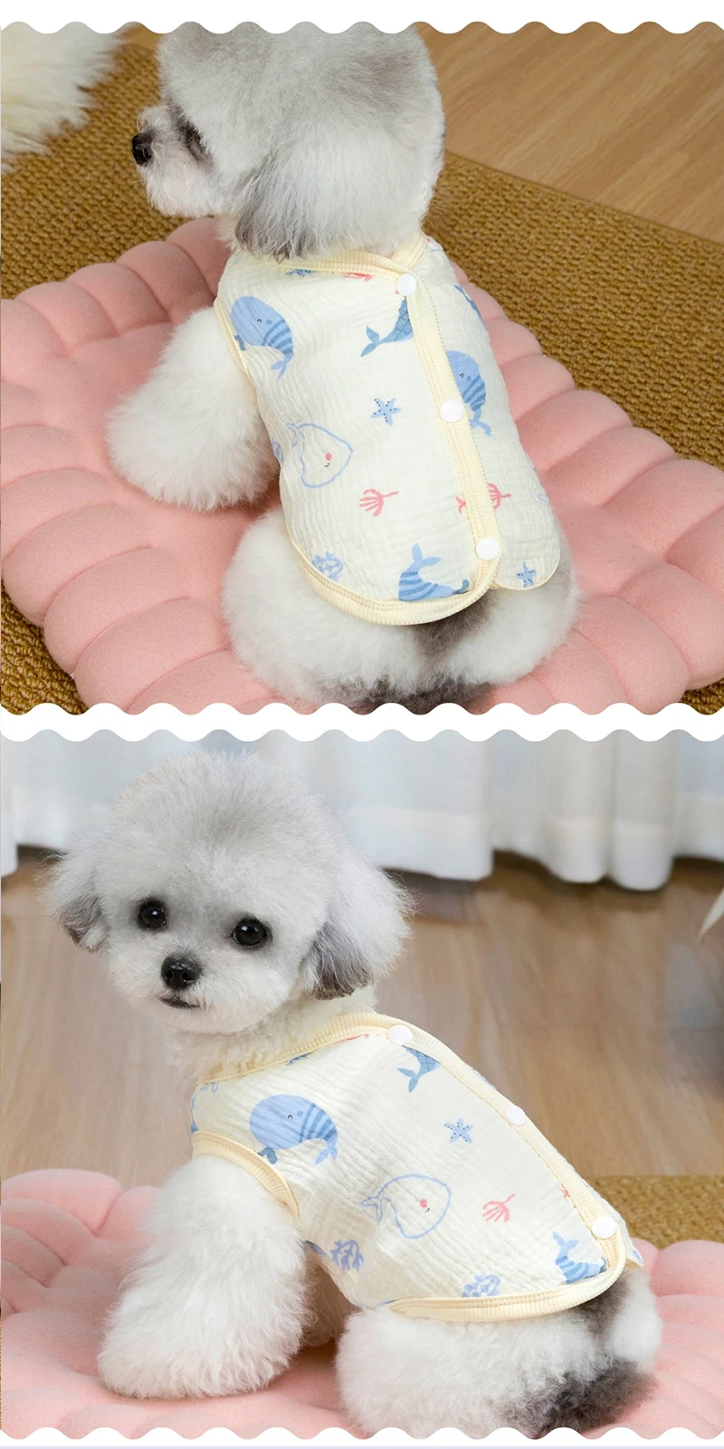 Chaleco sin mangas con estampado