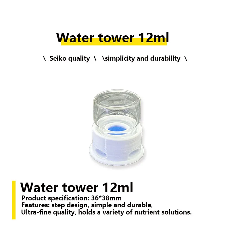 Alimentador de agua para granja de hormigas en uso