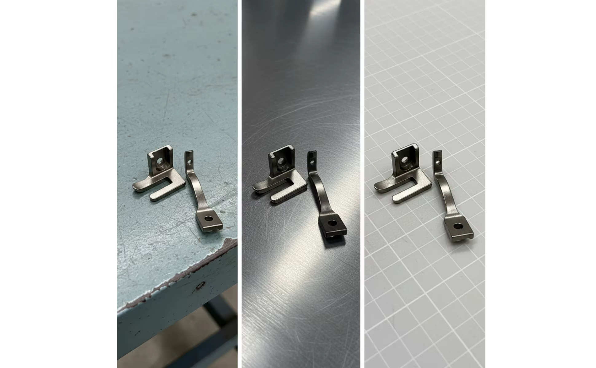 Prensatelas universal de metal para máquina de coser