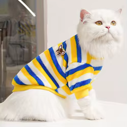 Sudadera cálida para perros y gatos con estampado divertido