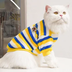Sudadera cálida para perros y gatos con estampado divertido