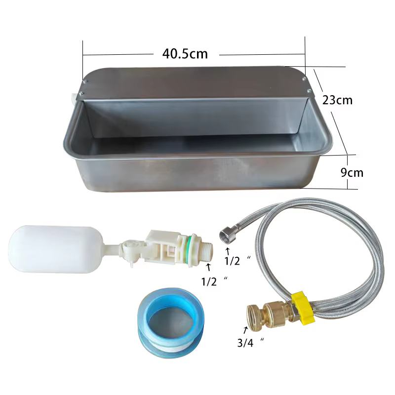 Dispensador automático de agua para perros, acero inox, antideslizante - imagen 2