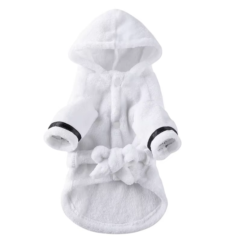 Albornoz toalla para perros y gatos – Ropa secado rápido - imagen 4