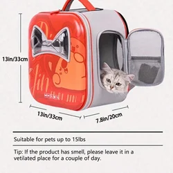 Mochila transportadora para gatos y perros – Viaje cómodo